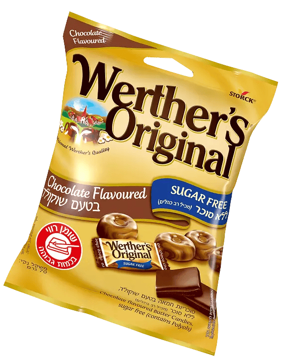 מארז ורטרס אורגינל סוכריות בטעם שוקולד